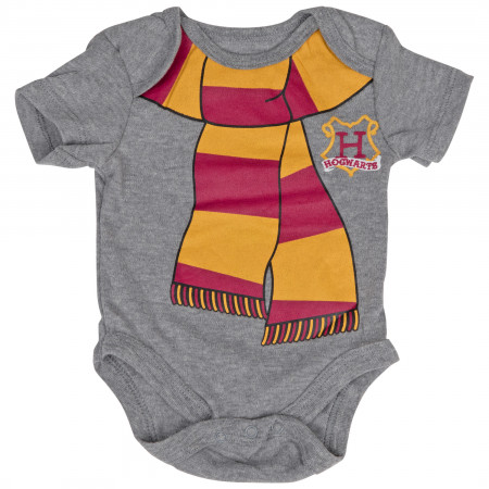 Harry Potter Costume and Symbols 3-Pack Infant Bodysuit Set